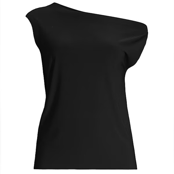 🪅Norma Kamali Drop Shoulder Tank Top Black XL